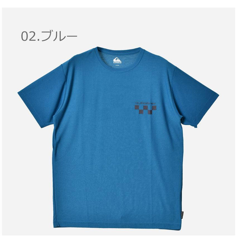 FIVE BLOCK SS QLY222001 半袖Tシャツ ブラック 黒 ホワイト 白 ブルー 青 イエロー パープル 5カラー