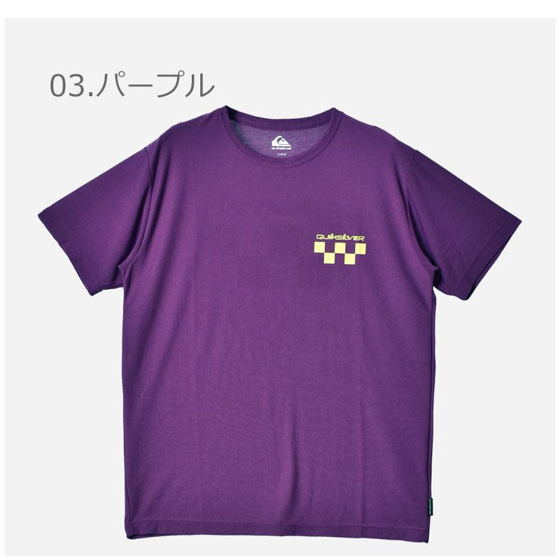 FIVE BLOCK SS QLY222001 半袖Tシャツ ブラック 黒 ホワイト 白 ブルー 青 イエロー パープル 5カラー