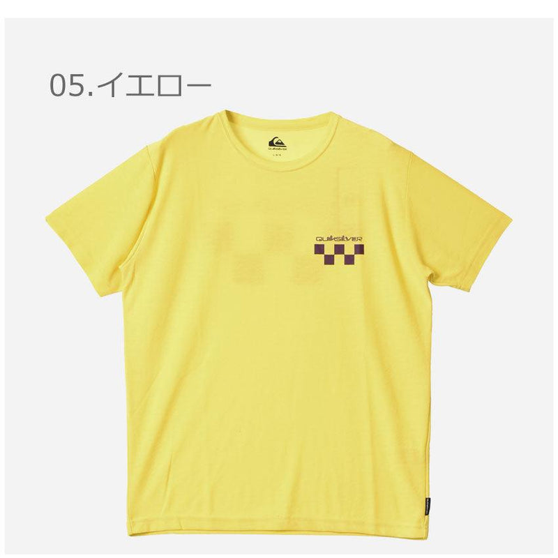 FIVE BLOCK SS QLY222001 半袖Tシャツ ブラック 黒 ホワイト 白 ブルー 青 イエロー パープル 5カラー