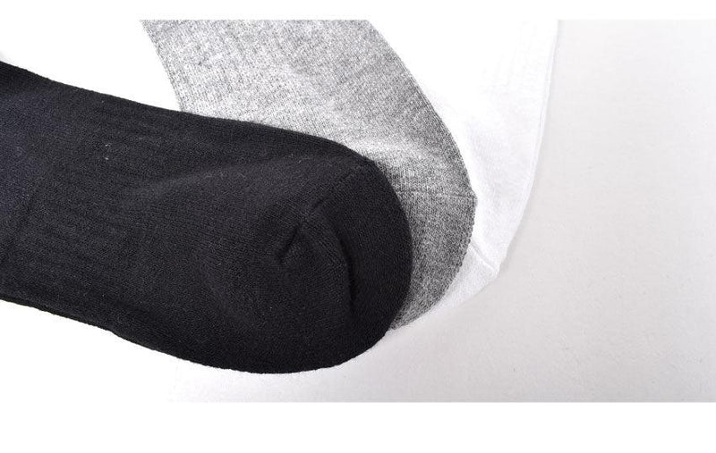 3P エブリデイ クッション ローソックス SX7670 靴下 ブラック 黒 ホワイト 白 グレー 1カラー