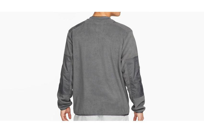 NSW SPE+ ウィンターフリース L/S クルー DD4855 トップス グレー 1カラー