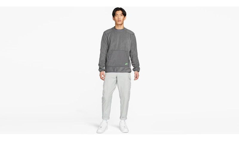 NSW SPE+ ウィンターフリース L/S クルー DD4855 トップス グレー 1カラー