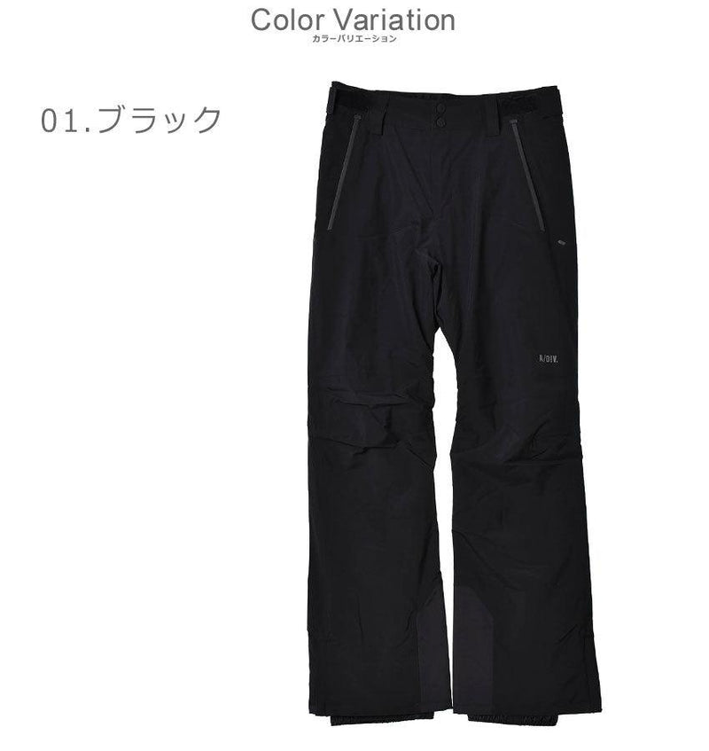 コンパス パンツ BB01M701 スノーパンツ ブラック 黒 オレンジ 2カラー