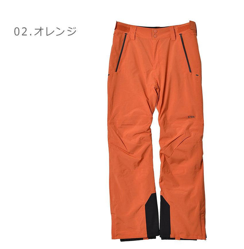 コンパス パンツ BB01M701 スノーパンツ ブラック 黒 オレンジ 2カラー