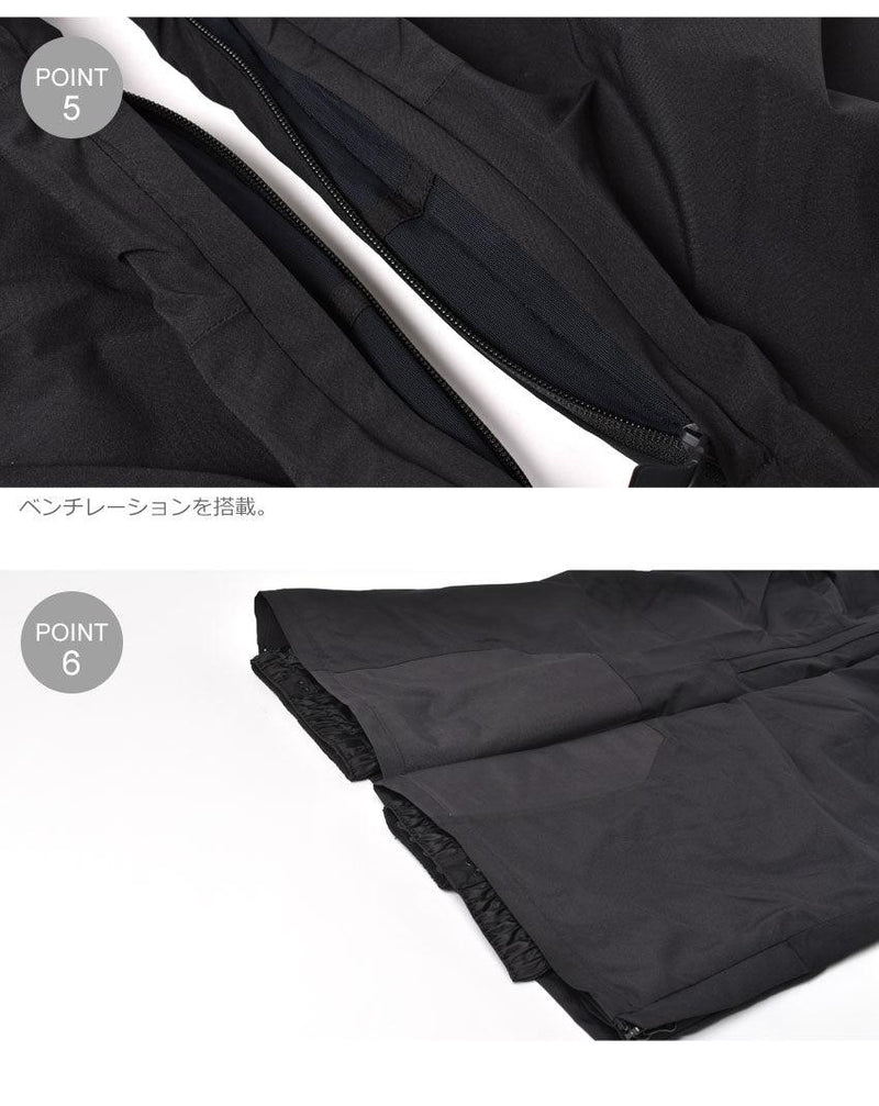 コンパス パンツ BB01M701 スノーパンツ ブラック 黒 オレンジ 2カラー
