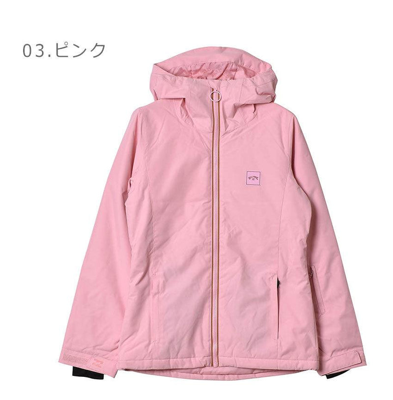 W SULA JKT BB01L754 スノージャケット ブラック 黒 アイボリー ピンク マルチ 4カラー
