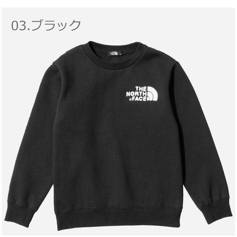 フロントビュークルー NTJ62262 スウェット ブラック 黒 グリーン ピンク 3カラー