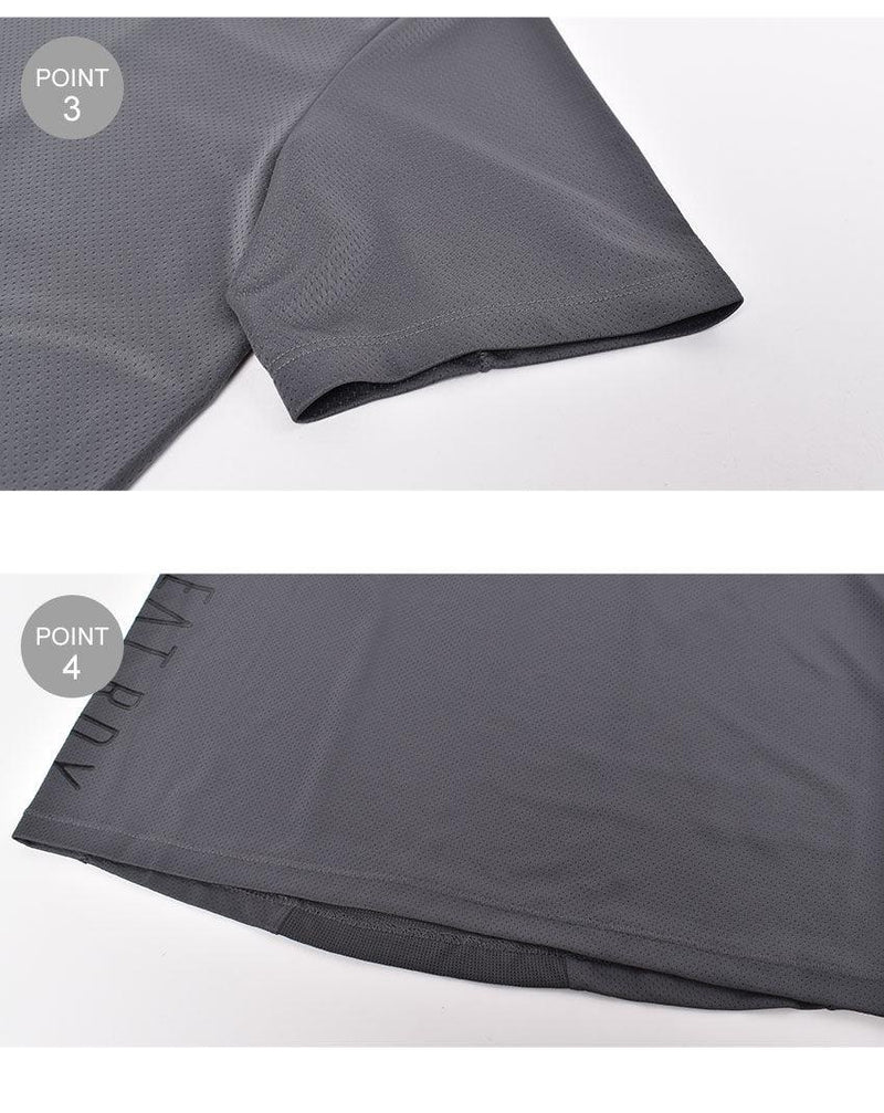 HEAT.RDY 3ストライプス 半袖Tシャツ GUU17 半袖Tシャツ グレー ブルー レッド イエロー オレンジ 5カラー