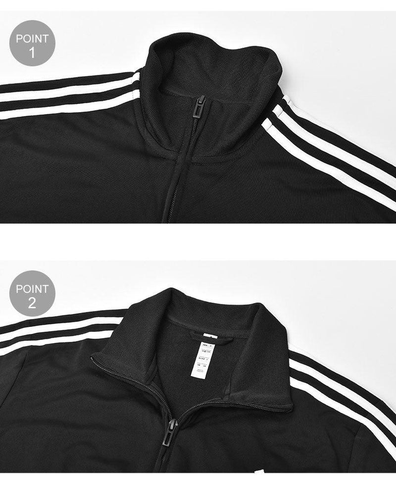 PRIMEGREEN ESSENTIALS 3-STRIPES TRACK SUIT 28898 セットアップ ブラック 黒 ネイビー 紺 2カラー