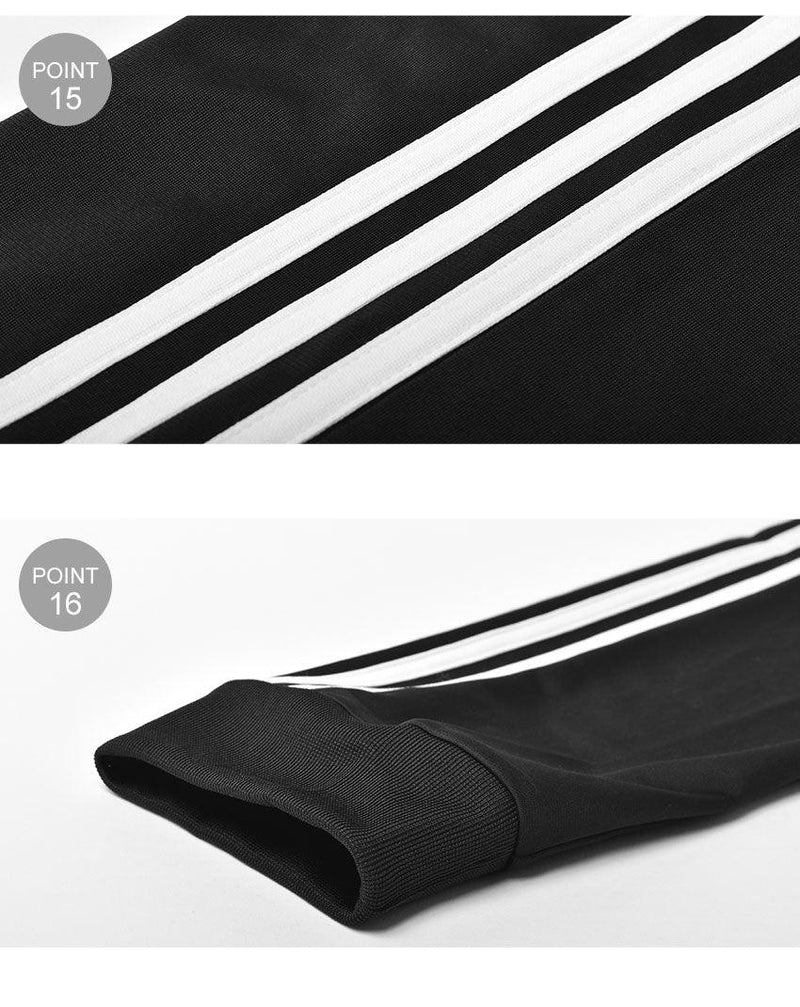 PRIMEGREEN ESSENTIALS 3-STRIPES TRACK SUIT 28898 セットアップ ブラック 黒 ネイビー 紺 2カラー