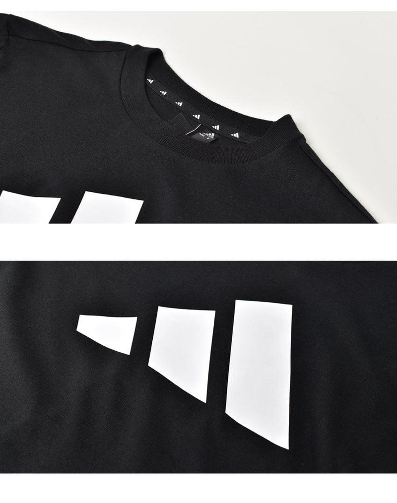 フューチャーアイコン 3バー 半袖Tシャツ MLW11 半袖Tシャツ ブラック 黒 ホワイト 白 3カラー