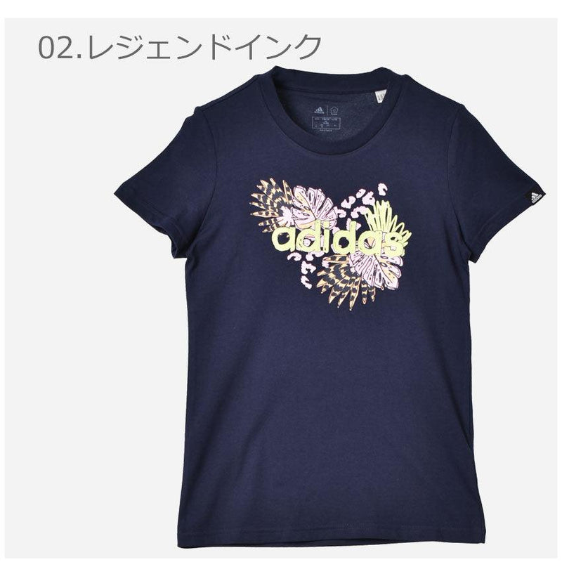 FARM プリントグラフィック半袖Tシャツ CS354 半袖Tシャツ ホワイト 白 ネイビー 紺 2カラー