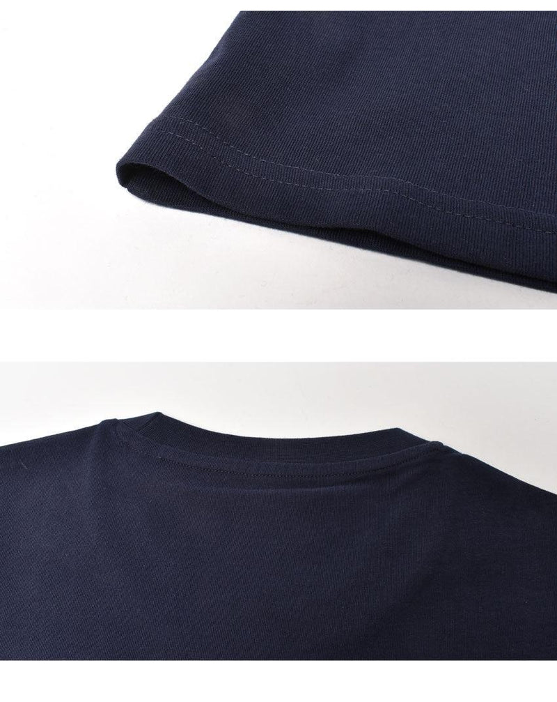 FARM プリントグラフィック半袖Tシャツ CS354 半袖Tシャツ ホワイト 白 ネイビー 紺 2カラー