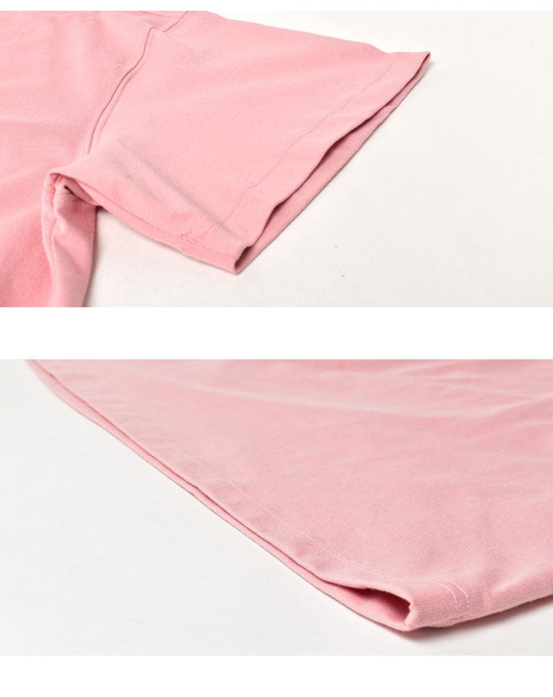 エッセンシャルズ FEELVIVID ドロップショルダー Tシャツ L4686 半袖Tシャツ ピンク ブラック 黒 グレー ホワイト 白 4カラー