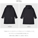 PRSVE オーバーサイズフィット ダブルニット フード付きチュニック VM083 チュニック ブラック 黒 グリーン 3カラー