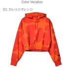 マリメッコ クロップ フーディー VT545 パーカー オレンジ パープル ネイビー 2カラー