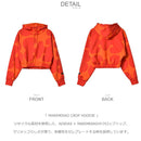 マリメッコ クロップ フーディー VT545 パーカー オレンジ パープル ネイビー 2カラー