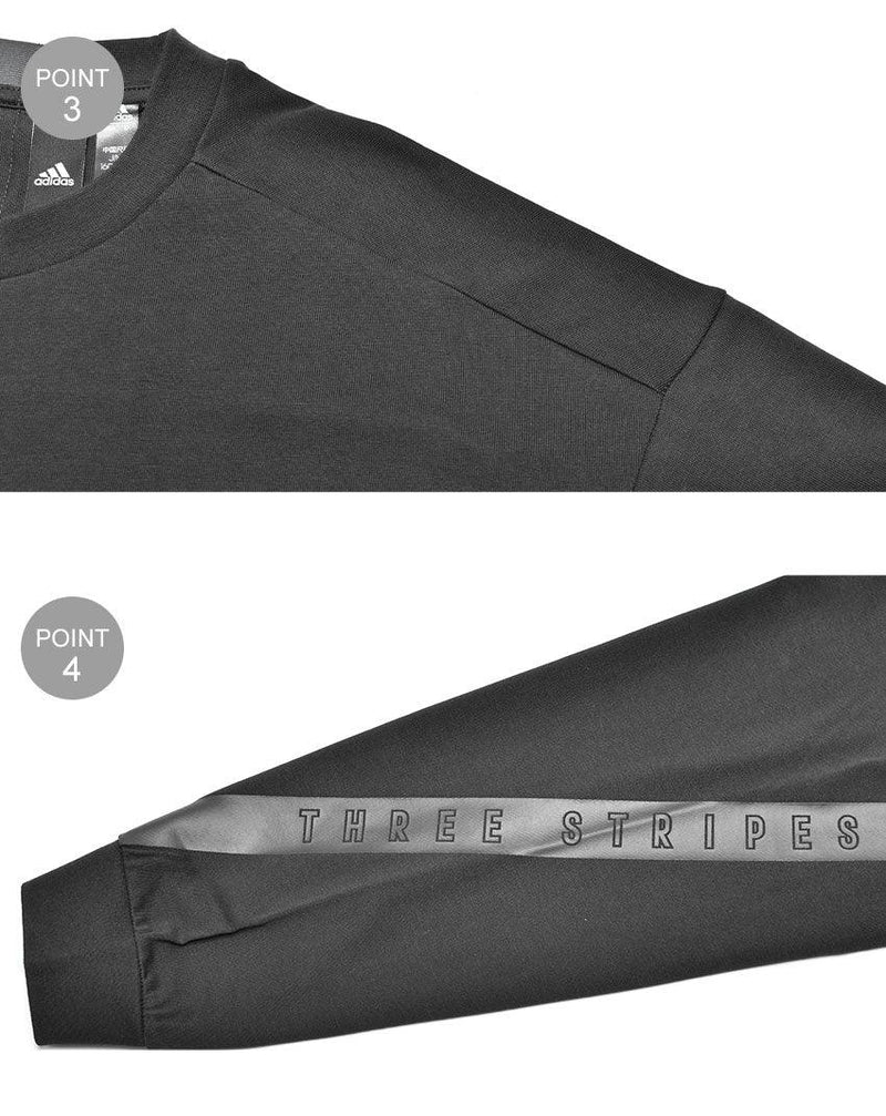ワーディング ルーズフィット 長袖Tシャツ WK072 長袖Tシャツ ブラック 黒 1カラー