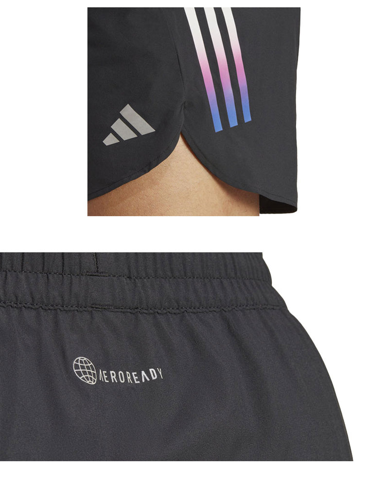 アディダス ADIDAS ラン アイコン スリーストライプス ショーツ HL139 ハーフパンツ 1カラー