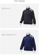 ハーフZIPジャケット 12JE9V31 グラウンドコート ブラック 黒 ネイビー 紺 赤 緑 エンジ 5カラー