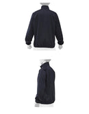 ハーフZIPジャケット 12JE9V31 グラウンドコート ブラック 黒 ネイビー 紺 赤 緑 エンジ 5カラー