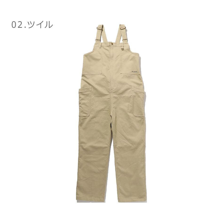 ウィメンズシカゴアベニューオーバーオール PL3887 オールインワン ブラウン カーキ ホワイト 3カラー