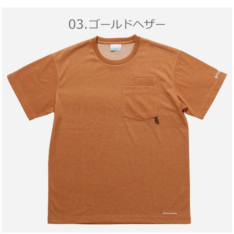 セカンドヒルショートスリーブTシャツ PM0024 半袖Tシャツ ブラック 黒 ホワイト 白 オレンジ 3カラー