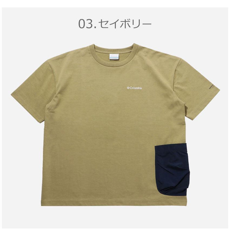 ポーテージクリークポケットショートスリーブTシャツ PM0922 半袖Tシャツ ホワイト 白 グレー ネイビー ベージュ 4カラー