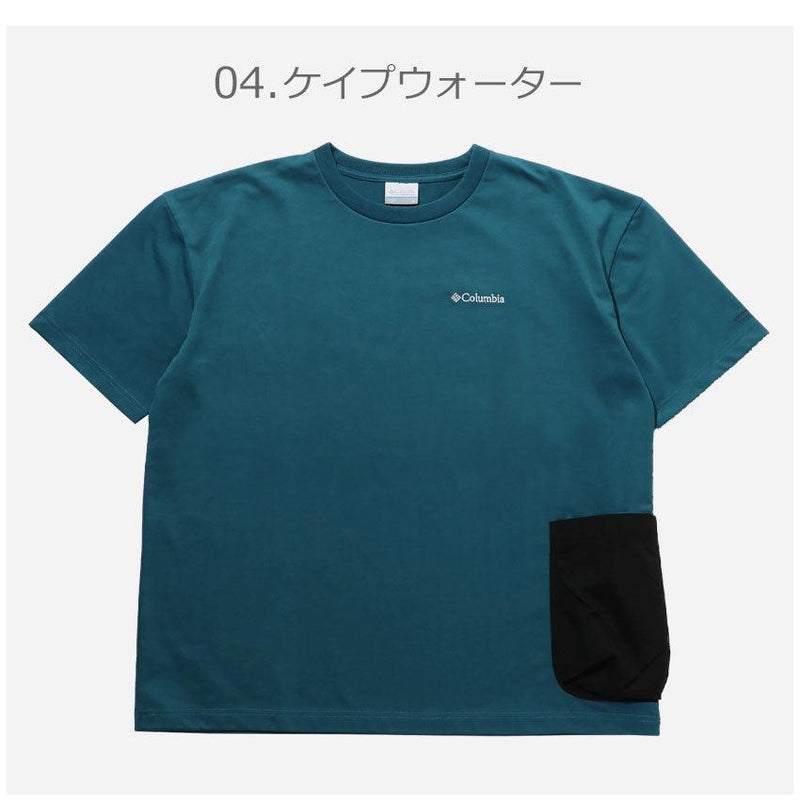 ポーテージクリークポケットショートスリーブTシャツ PM0922 半袖Tシャツ ホワイト 白 グレー ネイビー ベージュ 4カラー