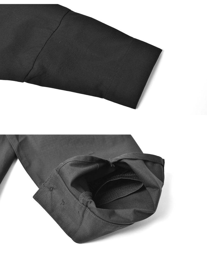 ツキャノンアイルシャツジャケット PM0715 長袖シャツ ブラック 黒 カーキ 2カラー
