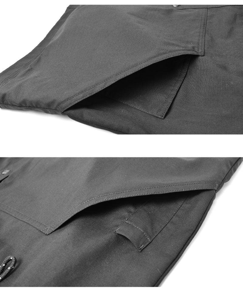 ツキャノンアイルシャツジャケット PM0715 長袖シャツ ブラック 黒 カーキ 2カラー