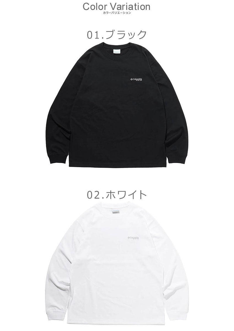 ディスペアーベイロングスリーブTシャツ PM0813 トップス ブラック 黒 ホワイト 白 ベージュ カーキ オレンジ 5カラー