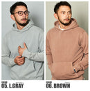 10．6オンス 裏起毛 プルオーバーパーカー パーカー ブラック 黒 グリーン パープル ブラウン ピンク 16カラー