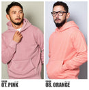 10．6オンス 裏起毛 プルオーバーパーカー パーカー ブラック 黒 グリーン パープル ブラウン ピンク 16カラー