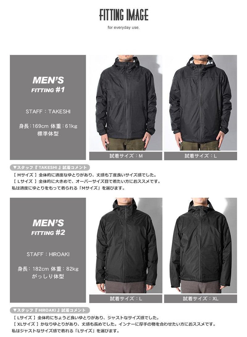 インクルーシブインクルーシブ アウトドアジャケット 2.5レイヤー フードジャケット メンズ アウター 上着 フード 黒 ジャケット 返品無料 - Z-CRAFT 