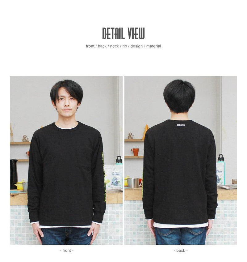 10/- OE ロングスリーブTシャツ IN-1180S IN-1181S 長袖Tシャツ ブラック 黒 ホワイト 白 カーキ 6カラー