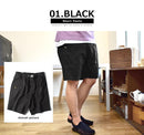 ショートパンツ IN-1193S パンツ ブラック 黒 イエロー 黄 グリーン 緑 ネイビー 6カラー