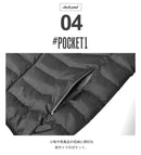 電熱式 ヒート ウォームジャケット 中綿ジャケット ブラック 黒 カーキ 5カラー