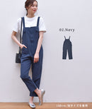 フロントジップサロペット ORG0130 サロペット 9カラー