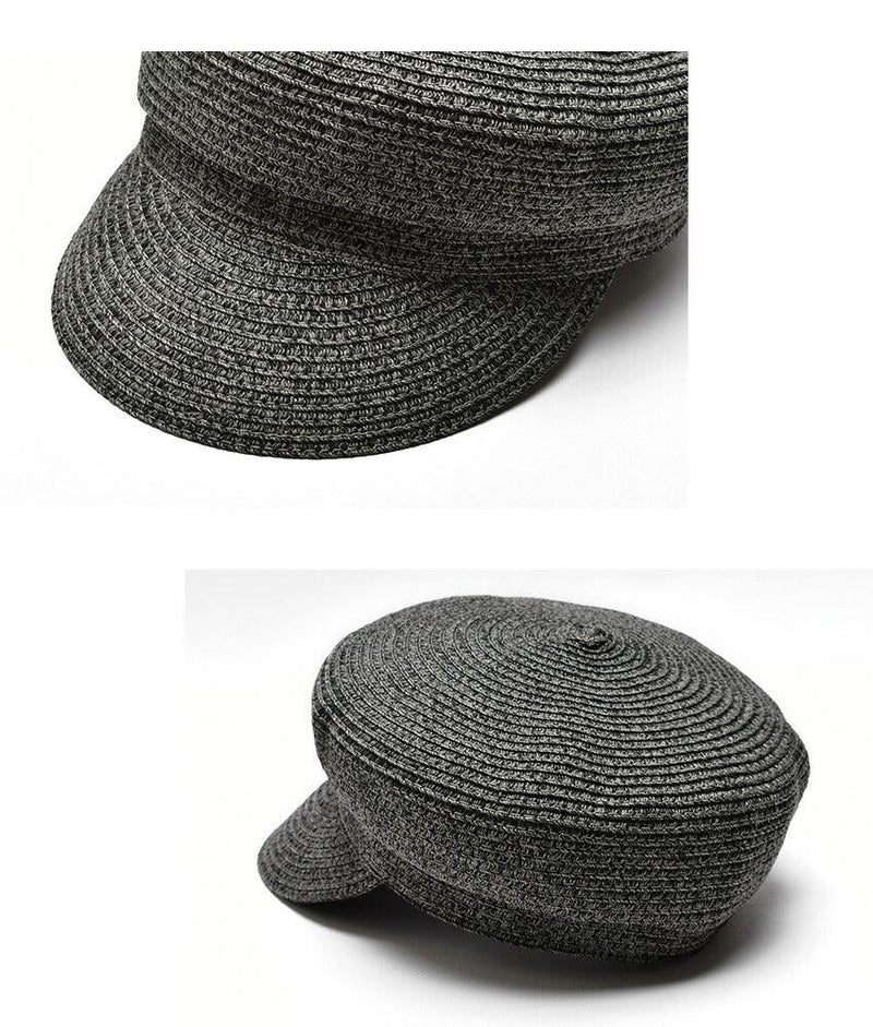ウォッシャブルペーパーキャスケット 帽子 ブラック 黒 ブラウン 茶 3カラー