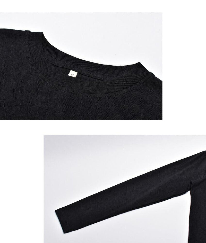 USAコットン長袖Tシャツ GCS0324 トップス 6カラー