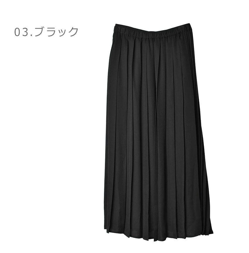 PムジMANYWAYプリーツスカート 1014-5541 スカート グレー ピンク ブラック 黒 3カラー