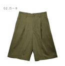 ショートパンツ 1016-5578 パンツ ベージュ カーキ ブラック 黒 3カラー