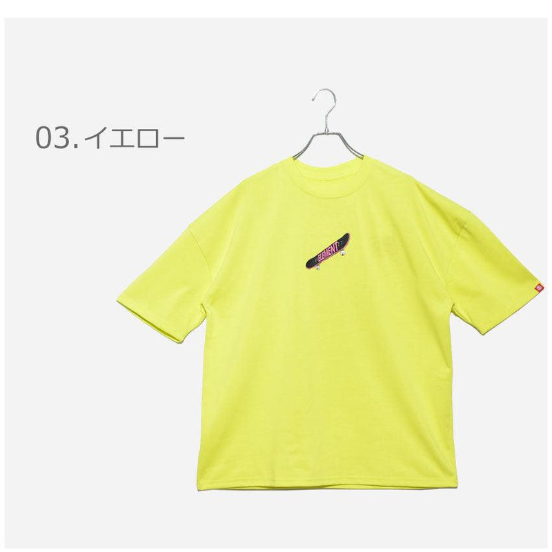 KICKFLIPPER OFF THE CHARTS SS Ｔシャツ BB021250 半袖Tシャツ ブラック 黒 ホワイト 白 イエロー 黄 ベージュ 4カラー