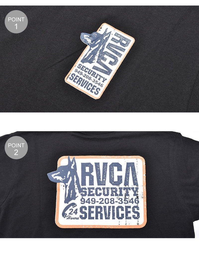 SECULITY SERVICE ST BC041253 半袖Tシャツ ブラック 黒 ライトグレーヘザー ホワイト 2カラー