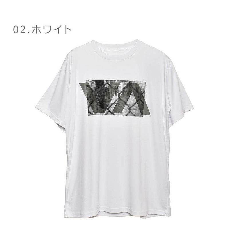 GYM LAY SS BC041815 半袖Tシャツ ホワイト 白 ブラック 黒 2カラー