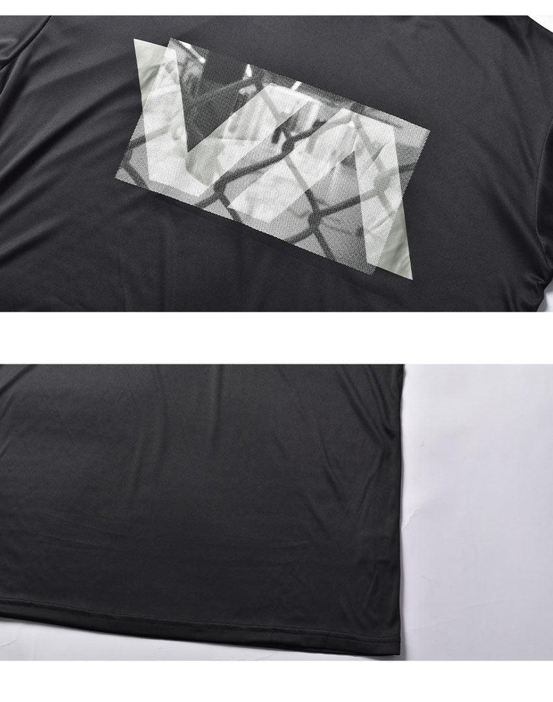 GYM LAY SS BC041815 半袖Tシャツ ホワイト 白 ブラック 黒 2カラー
