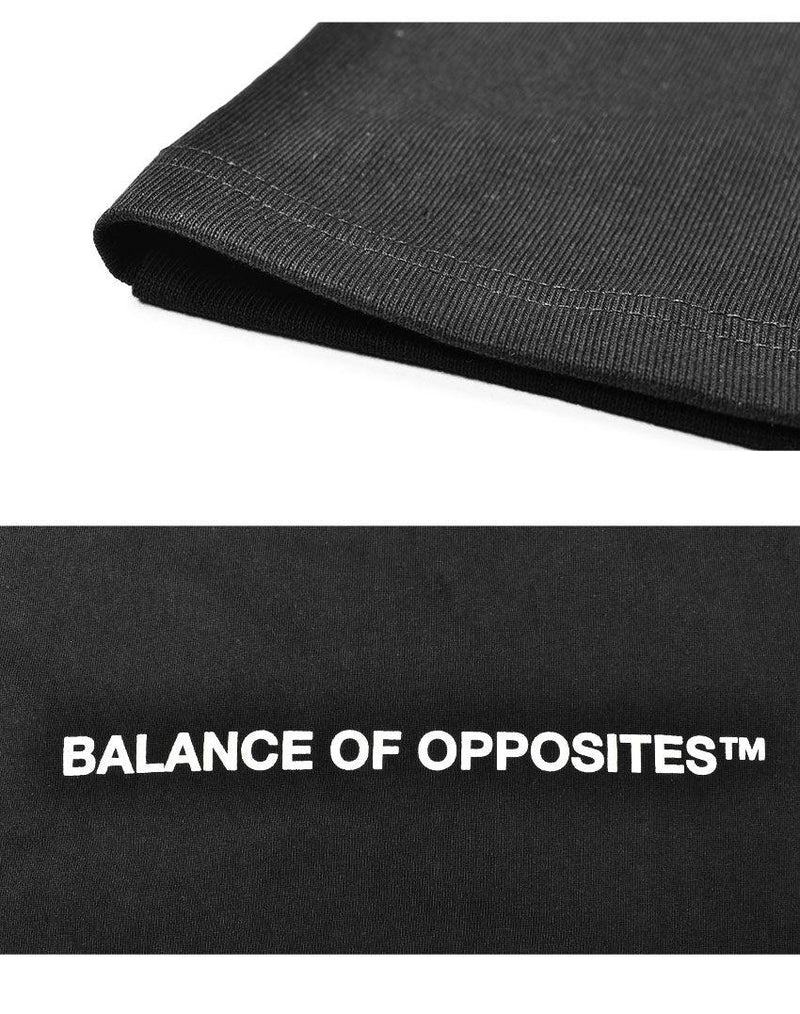 ビッグ ルーカ バックバランス Tシャツ BC041289 半袖Tシャツ ブラック 黒 ホワイト 白 2カラー