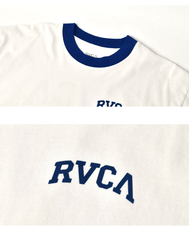 ARCHED RVCA LONG SLEECE RINGER TEE ロングスリーブＴシャツ BD043051 長袖Tシャツ 3カラー