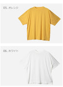 ショートスリーブ ルーズシェイプクルー MVRM22S8008-M 半袖Ｔシャツ ブラック 黒 ホワイト 白 グレー ネイビー グリーン オレンジ 6カラー